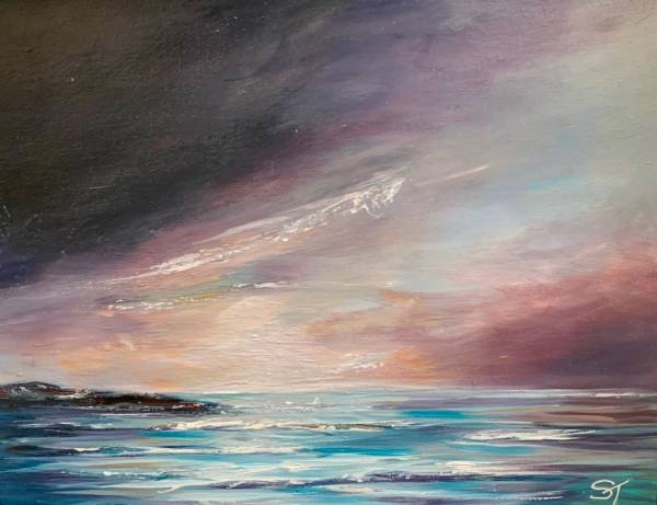 - Acrylic on Canvas, Painting by Suzanne Thomson, measuring 31 x 41 cm (H x W) £275